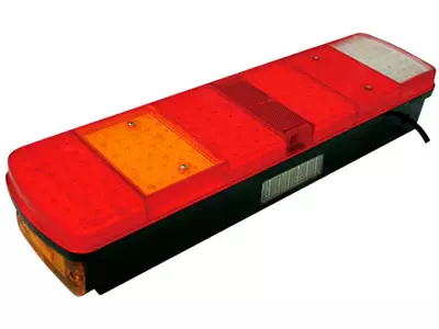 LED TAKAVALO 24V 7-KAM. VASEN REK. VALOLLA - Yleisosat ja tarvikkeet - 50194 - 1