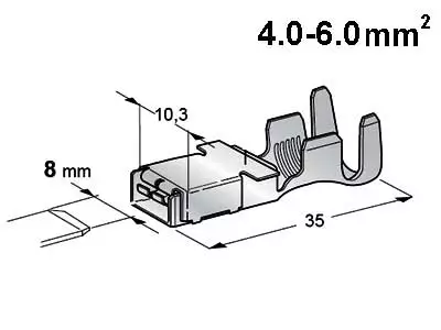 LIITIN F800 4-6MM2 NAARAS - Yleisosat ja tarvikkeet - 71554 - 1
