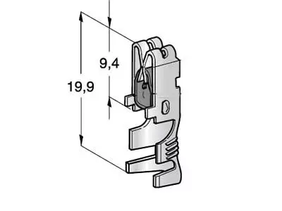 LIITIN UNI F630 CLIP 0,5 -1,5 MM2 - Yleisosat ja tarvikkeet - 70914 - 1