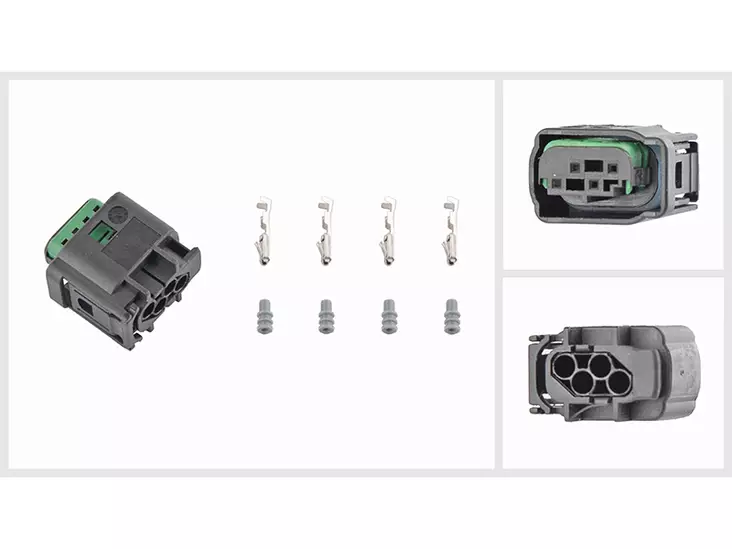 LIITINSARJA, VAG, 4-PIN MQS 1 KPL - Yleisosat ja tarvikkeet - 53214 - 1