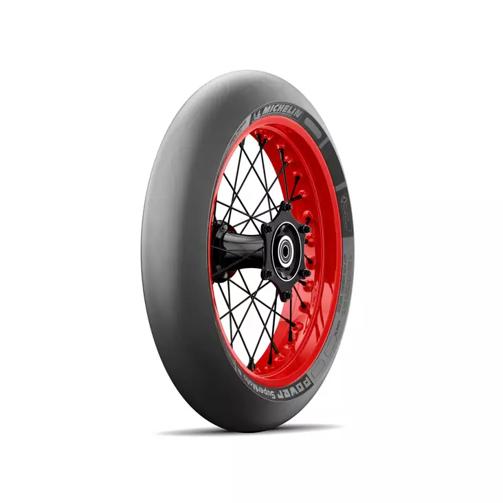 Michelin Power Supermoto Slick Medium 120/75 R 16,5 TL Fr - MP renkaat - Racing - 78814 - 1