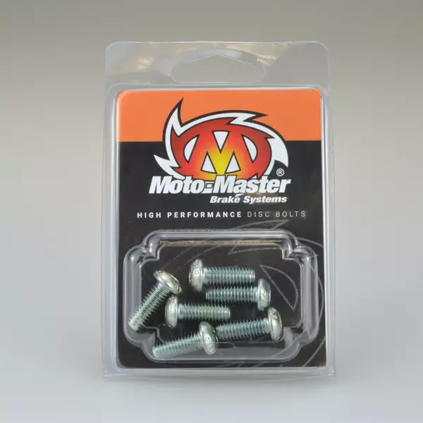 Moto-Master Jarrulevyn kiinnityspultti 010002 (6 kpl end-user packaging) - Moottoripyörän Pultit & kiinnikkeet - 157574 - 1