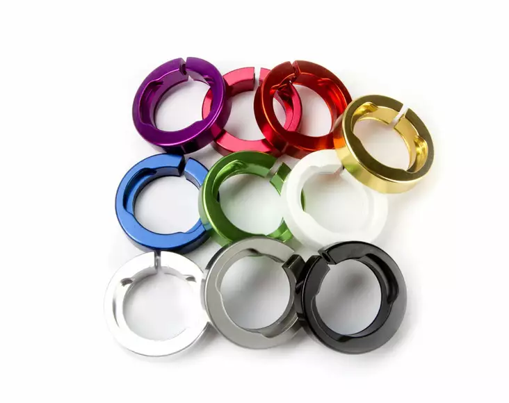 ODI Lock Jaw Clamps (4 pcs.) Purple - Moottoripyörän Ohjaus & hallinta - 80734 - 1
