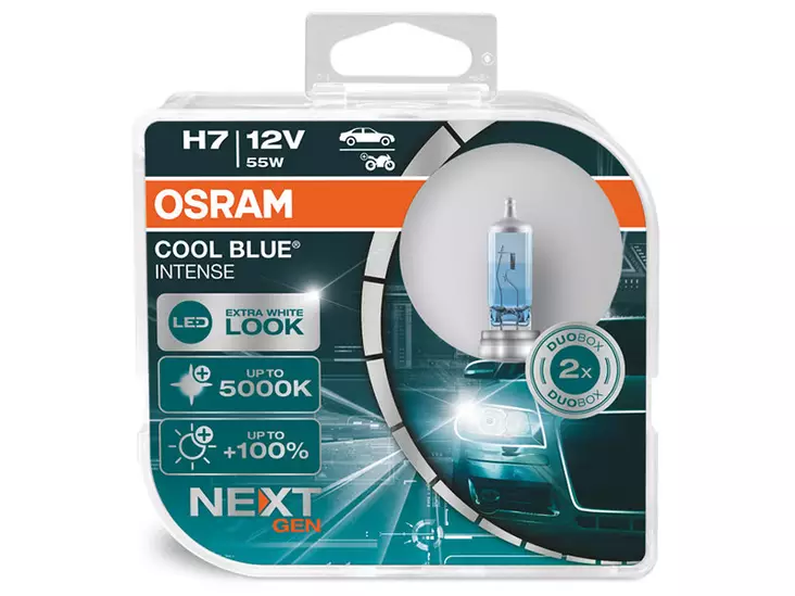 OSRAM # COOL BLUE 12V H7 NEXTGEN DUO BOX - Yleisosat ja tarvikkeet - 75024 - 1