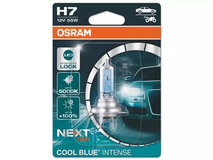 OSRAM # COOL BLUE 12V H7 NEXTGEN SINGLE BLISTER - Yleisosat ja tarvikkeet - 74884 - 1