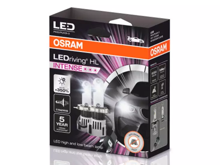 OSRAM LEDRIVING® HL INTENSE H4/H19 P43T - Yleisosat ja tarvikkeet - 73814 - 1