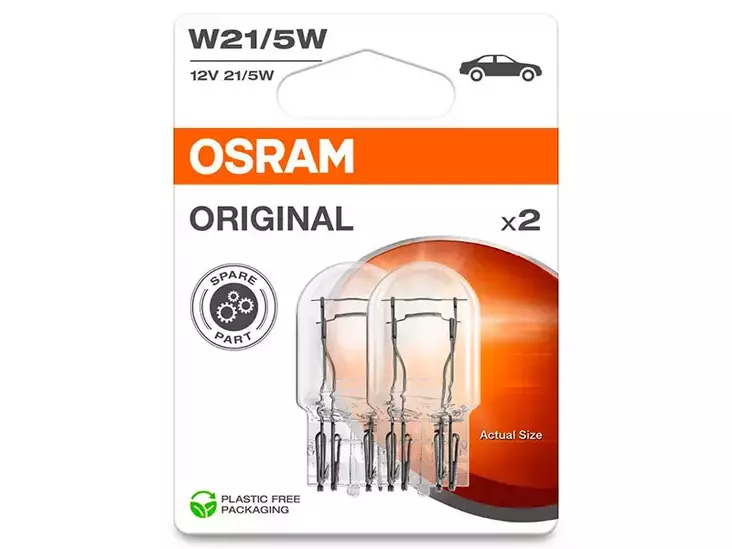 OSRAM ORIGINAL 12V W21/5W DOUBLE - Yleisosat ja tarvikkeet - 74504 - 1