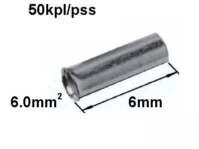 PÄÄTEHOLKKI 6.0MM2 50 KPL - Yleisosat ja tarvikkeet - 42414 - 1