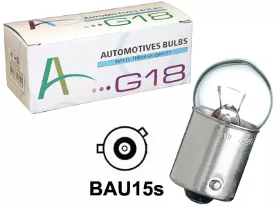 POLTTIMO AU-LITE 12V 10W G18 BAU15S MP PIKKUKUPU - Yleisosat ja tarvikkeet - 68424 - 1