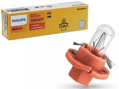 POLTTIMO PHILIPS 12V 1,1W BX8,4D ORANGE - Yleisosat ja tarvikkeet - 74214 - 1