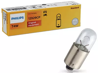 POLTTIMO PHILIPS 12V 4W BA9S T4W - Yleisosat ja tarvikkeet - 74524 - 1