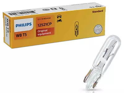 POLTTIMO PHILIPS W2X4,6D 12V 1W - Yleisosat ja tarvikkeet - 74644 - 1