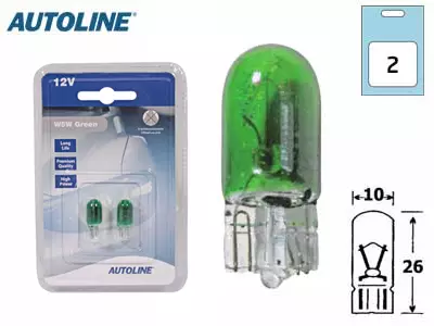 POLTTIMOPARI AU-LITE 12V 5W VIH BLISTER - Yleisosat ja tarvikkeet - 68024 - 1