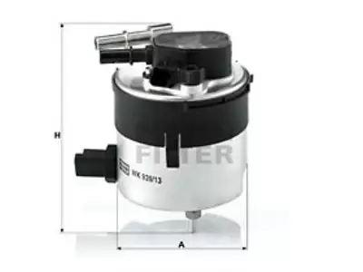 POLTTOAINESUODATIN MANN, FORD - Yleisosat ja tarvikkeet - 63034 - 1