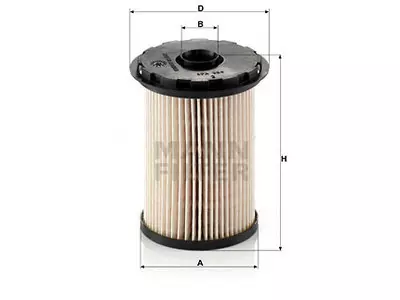 POLTTOAINESUODATIN MANN, RENAULT - Yleisosat ja tarvikkeet - 64704 - 1