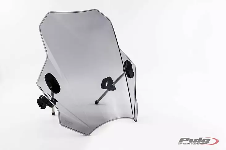 Puig Windshield Mod. Bat Universal Smoke - Moottoripyörän Tuulisuojat - 96824 - 1