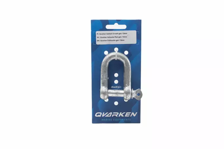 Qvarken Sakkeli D-malli galv 16mm - Veneen Karabiinit & sakkelit - 110754 - 1