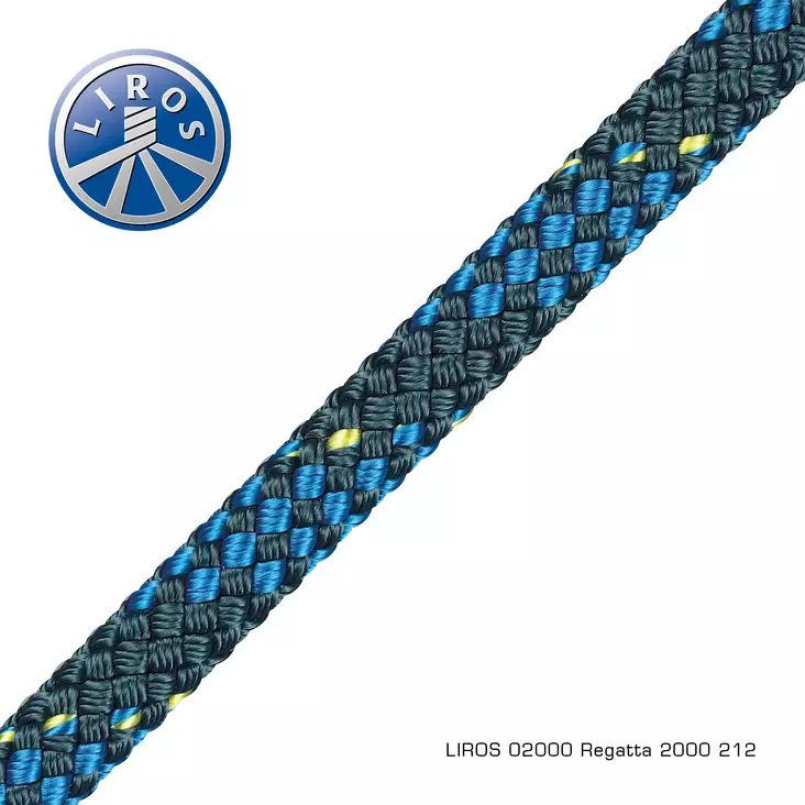 Regatta 2000 steelblue-blue 10mm x 200m - Veneen Köydet - 89084 - 1