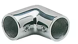 S.S Jatkokappala 90° 25mm - Veneen Kaide- & kuomuhelat - 68404 - 1