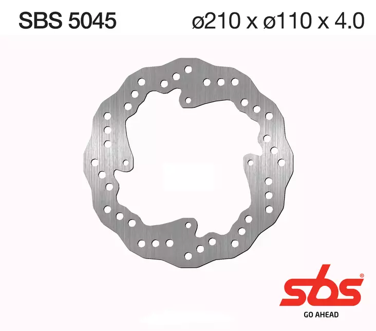 Sbs Jarrulevy Standard - Moottoripyörän Jarrulevyt - 101934 - 1
