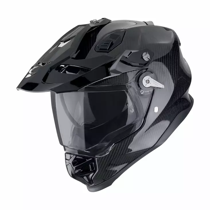 SCORPION Kypärä ADF-9000 AIR Carbon Musta M - ATV Adventure-kypärät - 81434 - 1