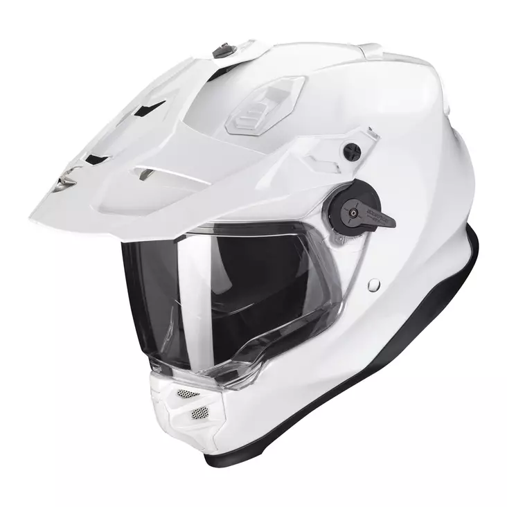 SCORPION Kypärä ADF-9000 Evo AIR Solid valkoinen M - ATV Adventure-kypärät - 107144 - 1