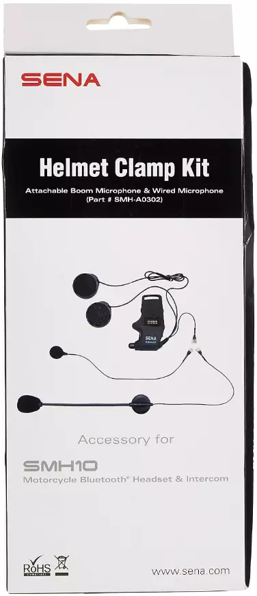 Sena Helmet Clamp Kit - Attachable Boom mic & Wired mic - ATV Kypäräpuhelimet - 89504 - 1