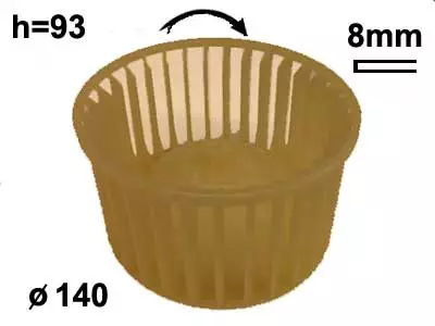 SIIPI GM USA 140MM / 93MM - Yleisosat ja tarvikkeet - 18014 - 1