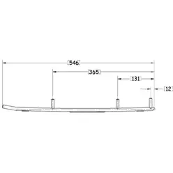 Sno-X Ripper Four Ohjausrauta pari 4" Kovametalli - Moottorikelkan Ohjausraudat - 112434 - 1