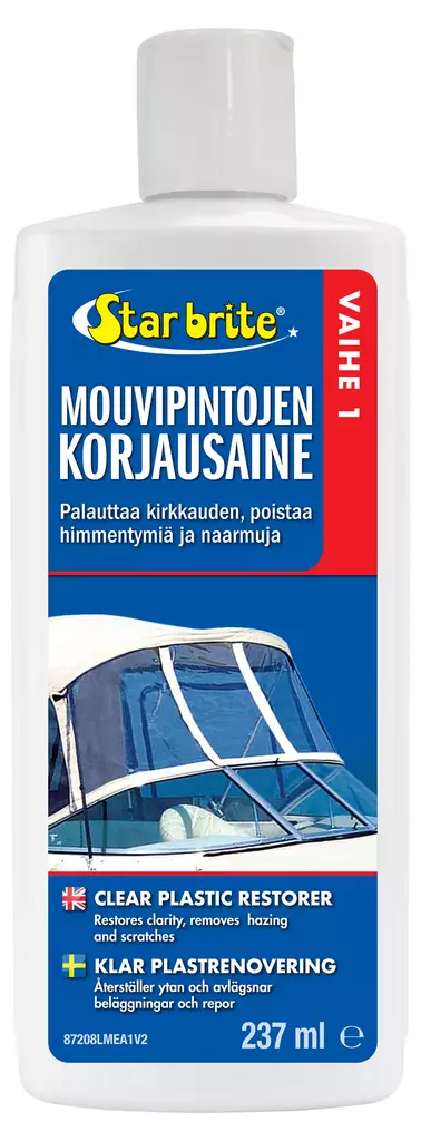 Star brite Muovipintojen naarmunpoisto 237ml (Vaihe 1) - Pesu & huolto - 107444 - 1