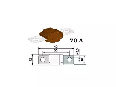 SULAKE MIDI 70A VAAL.RUSK - Yleisosat ja tarvikkeet - 75714 - 1