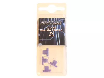 SULAKEBLISTER 3A MINI LOW PROFILE 5-KPL VIOL. # - Yleisosat ja tarvikkeet - 53154 - 1