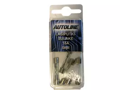 SULAKEBLISTER LASI 15A 5-KPL 6X32MM - Yleisosat ja tarvikkeet - 52864 - 1