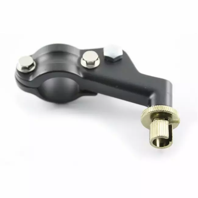 TMV Clutch Lever Bracket Forged KX125/250 ..-04 Black - Moottoripyörän Ohjaus & hallinta - 88364 - 1