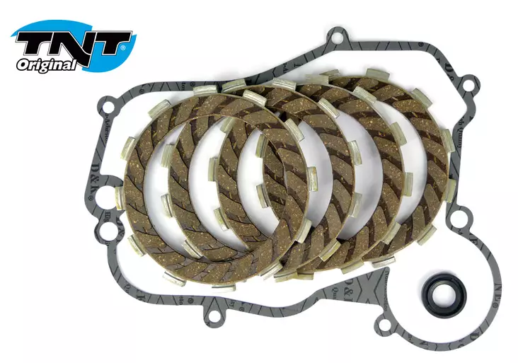 TNT Kytkinlevysarja & Tiivisteet, Derbi Senda 06- / Aprilia RX,SX 06- / Gilera - Mopon & Skootterin Kytkimen levyt & jouset - 98654 - 1