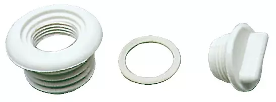 Tyhjennystulppa nailon 20mm - Veneen Läpivienti - 93114 - 1