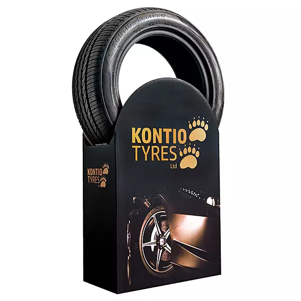 Tyres rengasständi - Esillepano - 115714 - 1