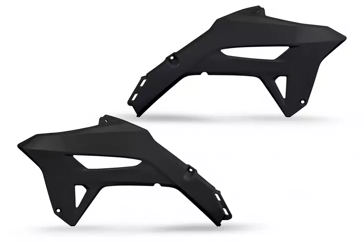 UFO Ilmanohjaimet CRF250R 22-24 CRF450R 21-24 Musta 001 - Moottoripyörän Ilmanohjaimet - 84494 - 1