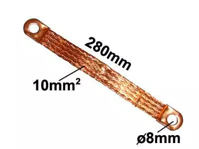 VÄLIMAAKAAPELI 280MM M8- - Yleisosat ja tarvikkeet - 43634 - 1