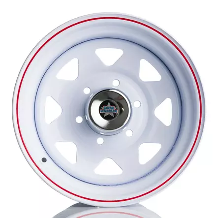 Jack Wheeler Rocky AT White 8x15 Jako: 6x139.7 ET: -20 vanne - Auton Vanteet - 3104 - 2