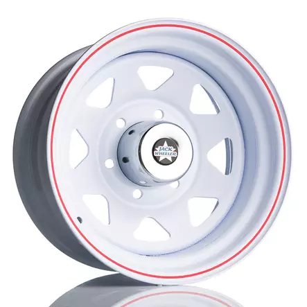 Jack Wheeler Rocky AT White 8x15 Jako: 6x139.7 ET: -20 vanne - Auton Vanteet - 3104 - 1