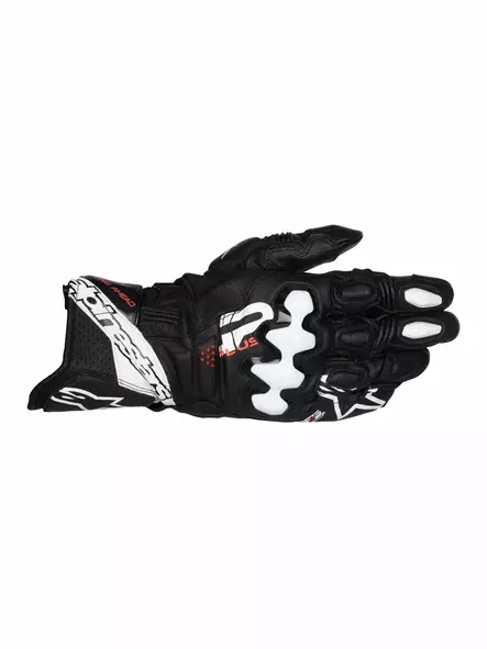 Alpinestars Ajohanskat GP Plus R v3 Musta/Valkoinen XL - MP Hanskat Onroad - 81904 - 1