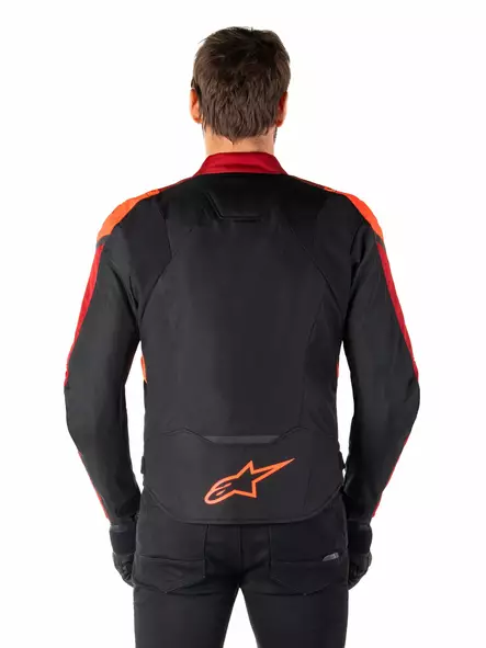 Alpinestars Ajotakki T-Jaws v4 Vedenpitävä Musta/Punainen Fluo L - MP Takit & Liivit Onroad - 86124 - 1