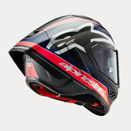 Alpinestars Kypärä Supertech R10 Team Musta/Carb/Sininen/Valkoinen L - MP Umpikypärät - 89654 - 1