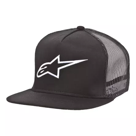 Alpinstars Corp Trucker lippis, musta one size - ATV Pipot & lippikset - 101494 - 1