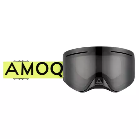 AMOQ Vision Vent+ Magnetic Ajolasit HiVis/Musta - Savu - Moottorikelkan Ajolasit - 84324 - 1