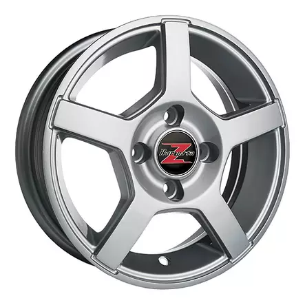 Barzetta Carrello Silver 4.5x13 Jako: 4x100 ET: 30 vanne - Perävaunujen vanteet - 2494 - 1