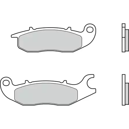 Brembo Jarrupalat Carbon-Ceramic - Moottoripyörän Jarrupalat - 102094 - 1