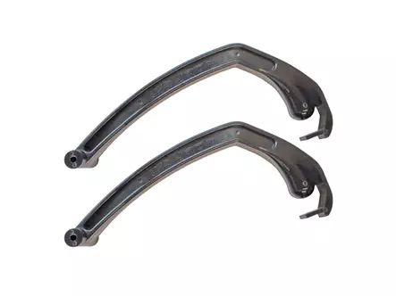 C&A PRO Kahvat Musta - Moottorikelkan Sukset - 96024 - 1