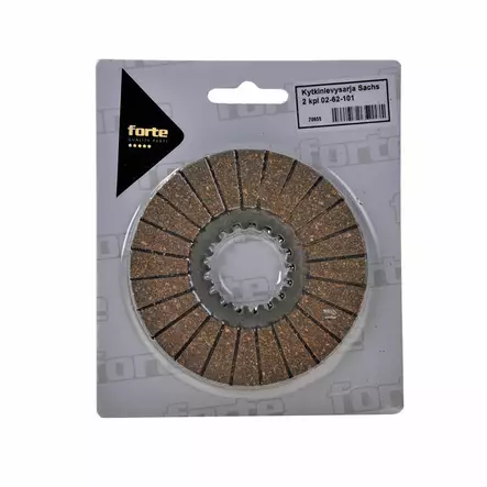 Forte Kytkinlevy, Sachs, 2 kpl, (02-62-101) - Mopon & Skootterin Kytkimen levyt & jouset - 99004 - 1